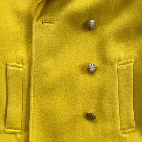 J. Crew Yellow Peacoat - Picture 5 of 9